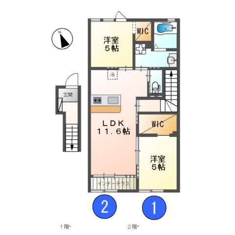 サンフラワーの間取り