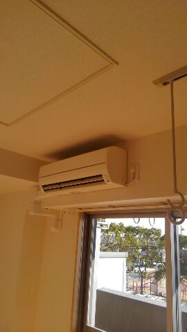 12/24 バルコニー