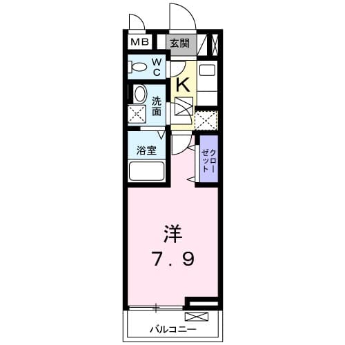 ラシアスの間取り