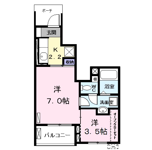 シュエットの間取り