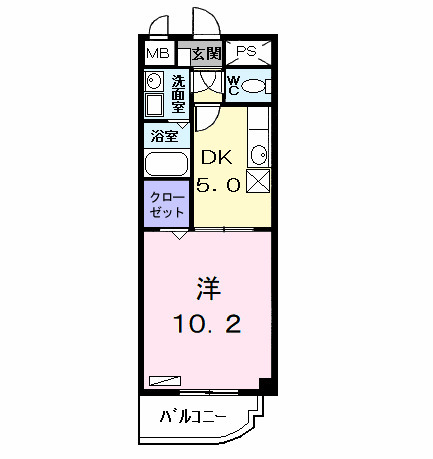 Soleil Honjinの間取り