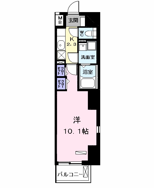 BRIO 名南の間取り