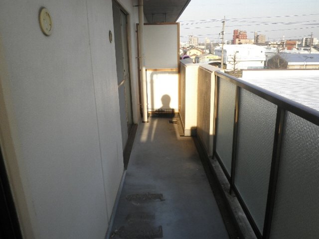 12/30 バルコニー