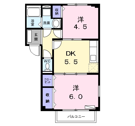 サンフラワーの間取り