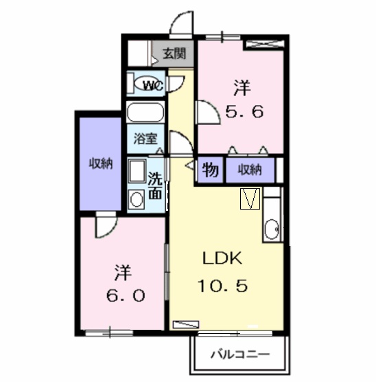 グリーンストリームの間取り