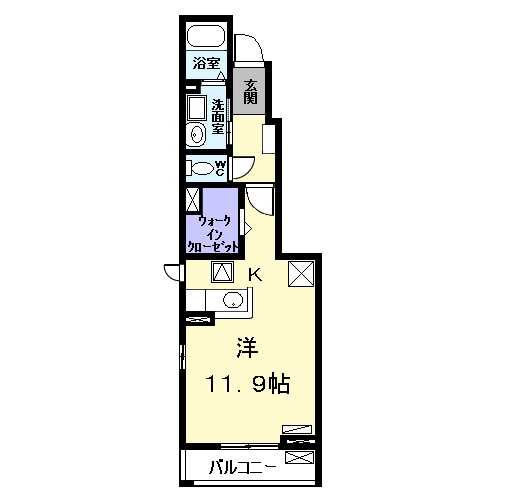 エスポワールTの間取り
