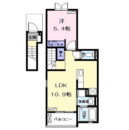 グレイス　ヒルズ　Ⅰの間取り