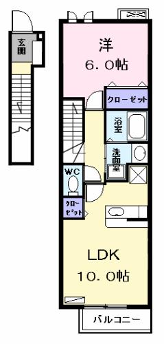 スカイピア Ⅰの間取り