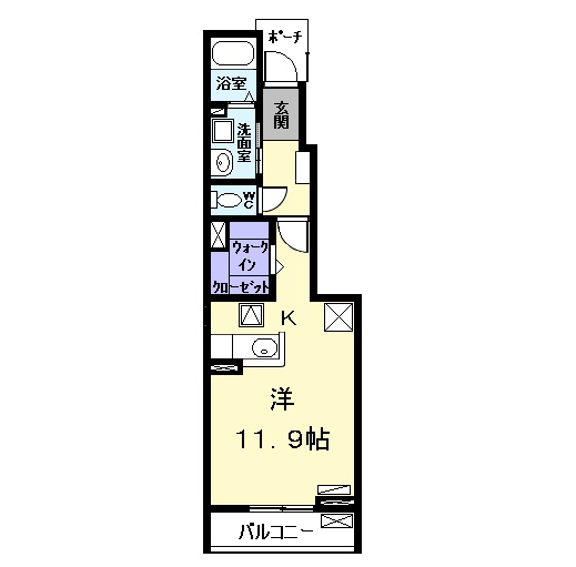 グリーン ヒルズの間取り