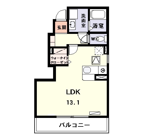 カーサブレッザの間取り
