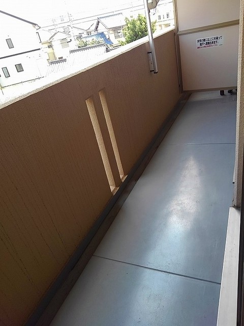 10/21 バルコニー