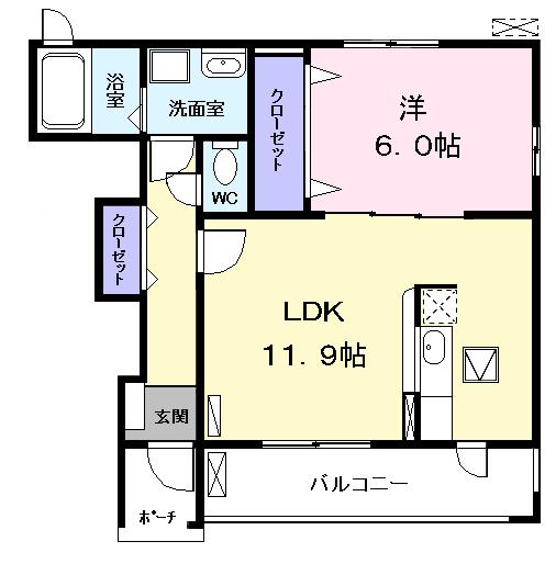 ジェットプレイスの間取り