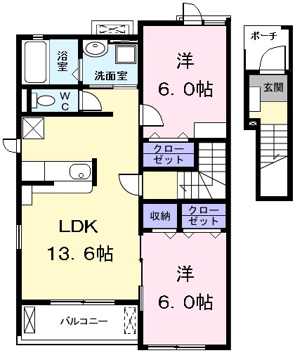 グリーン・アベニューの間取り