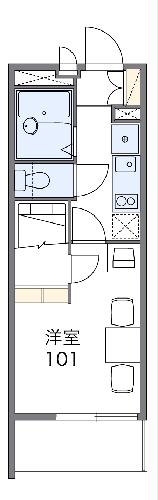 レオパレス九重の間取り