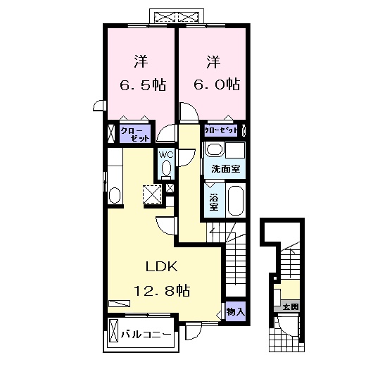 グレイス アベニューⅠの間取り