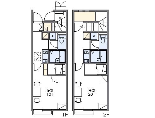 レオネクスト鳴尾パレスの間取り