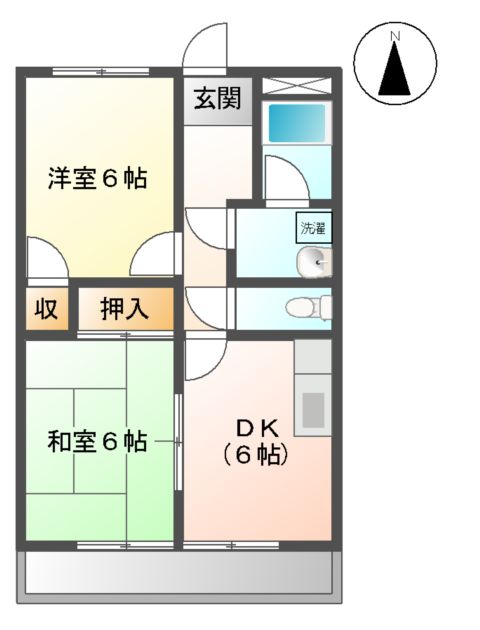 レジデンス本郷の間取り