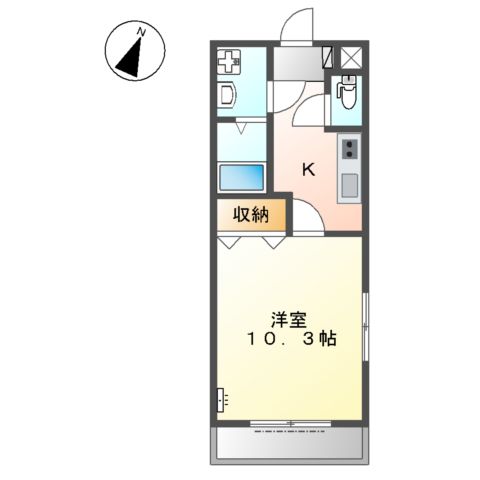 グリーンハイムの間取り