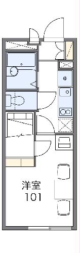 レオパレスシュテルンの間取り