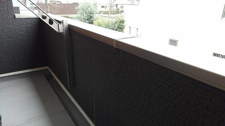 12/22 バルコニー