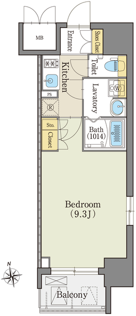 アデグランツ上前津の間取り