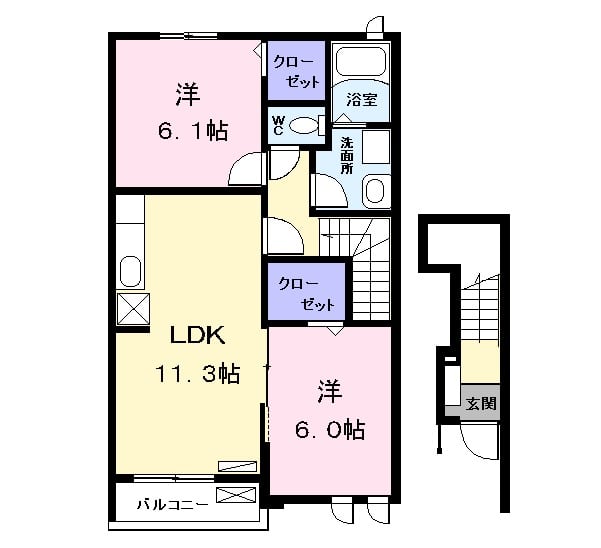 NEST(ネストの間取り