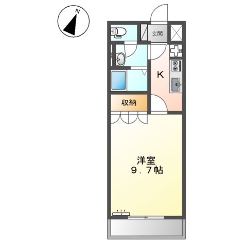 ホワイトガーデンの間取り
