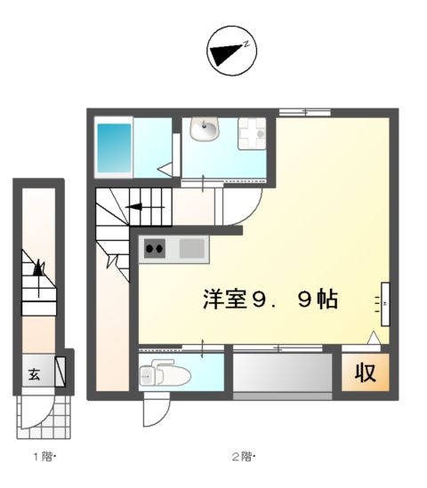 Casa Rico ( カサ リコ )の間取り