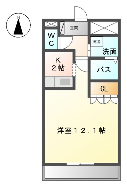 シュガー・Eの間取り