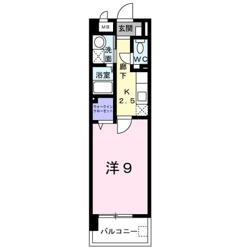 フォレスト裕萌里の間取り