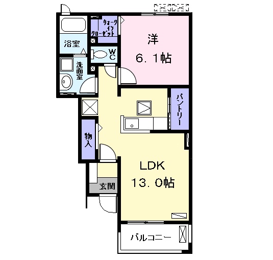 グリーン・クレストの間取り