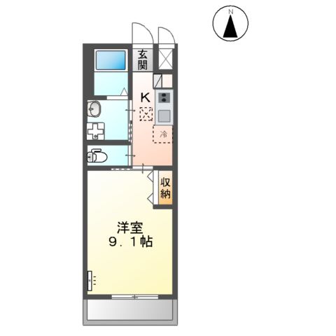 オーシャンⅡの間取り