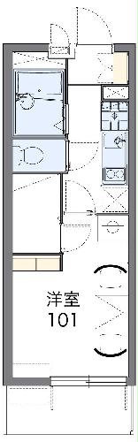 レオパレス新栄の間取り