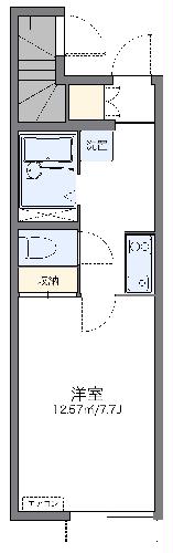 レオネクストNANAの間取り