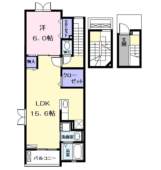 エターナル Ⅰの間取り