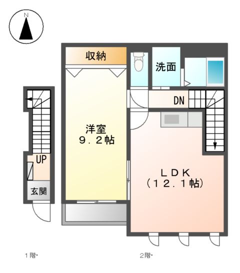 トロワ アンジェロの間取り