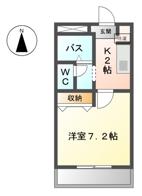 ライラックの間取り