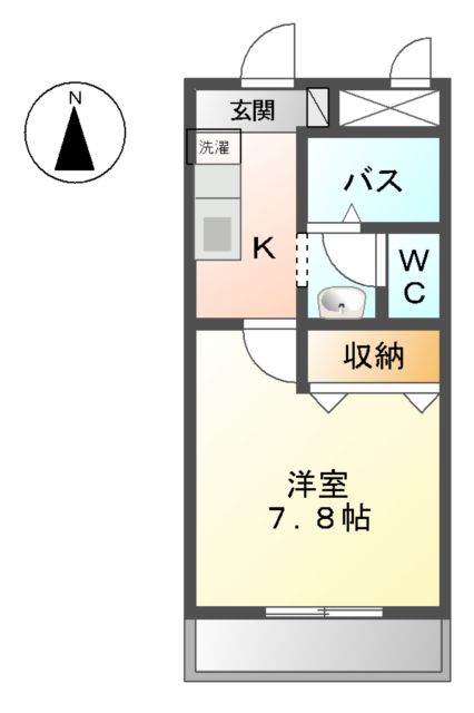 ピュアコートの間取り