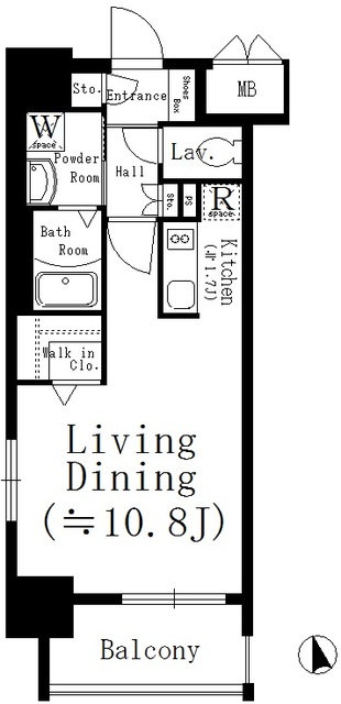ParkBear大須の間取り