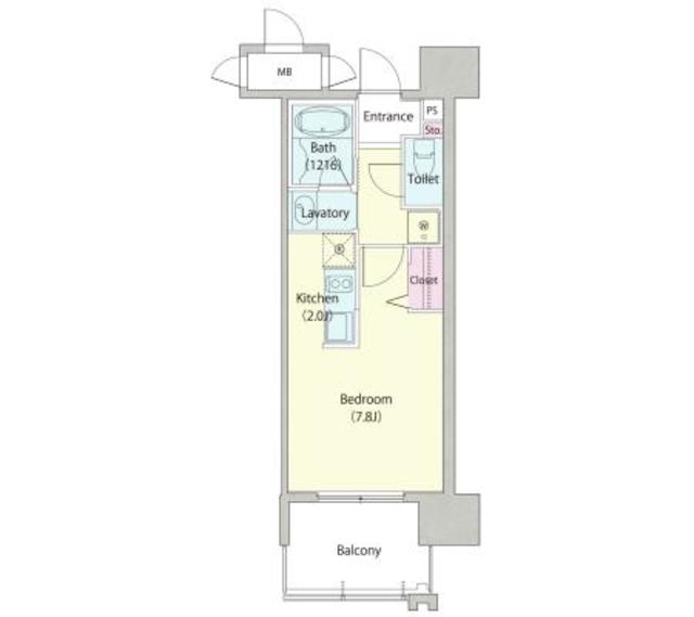アデグランツ大須の間取り