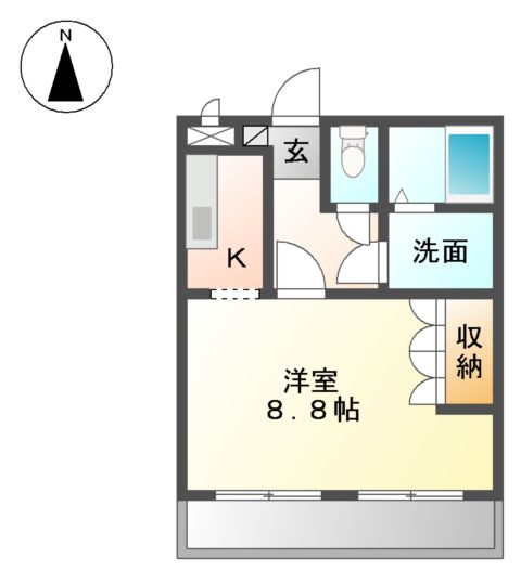 Victoria 66の間取り