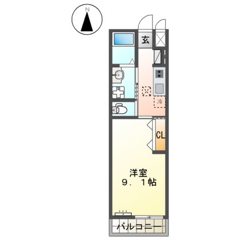 グランバニア弥富の間取り