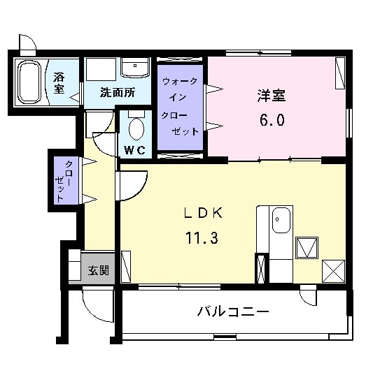 リトルホリデーの間取り