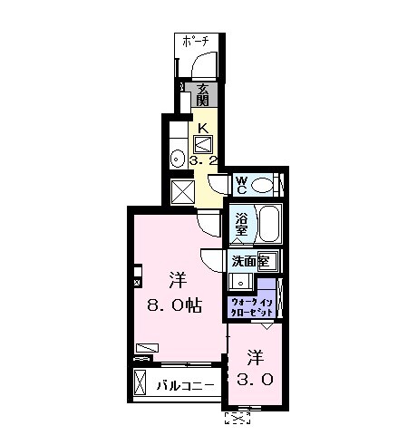 アイリ-伏屋の間取り