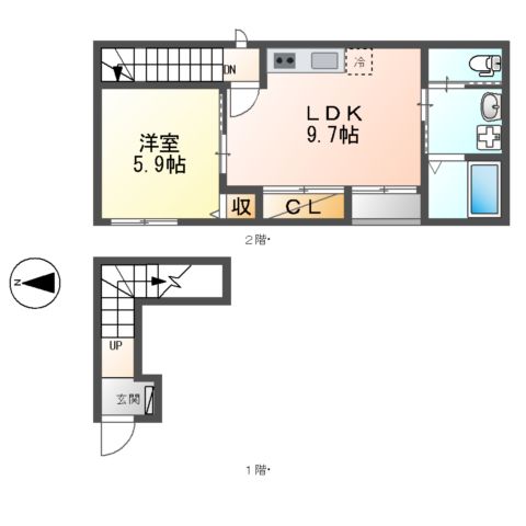エスポワール正保の間取り