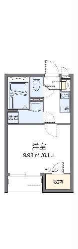 クレイノボンヌシャンス中村の間取り