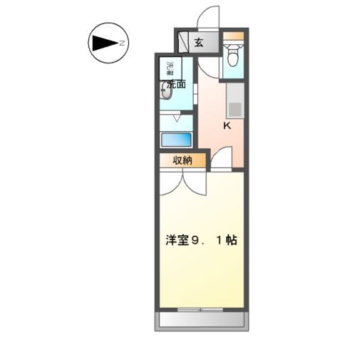 プライムコートの間取り