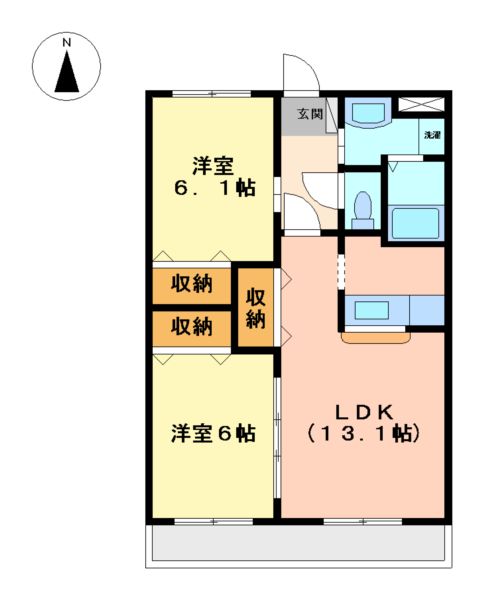 センチュリーマンションの間取り