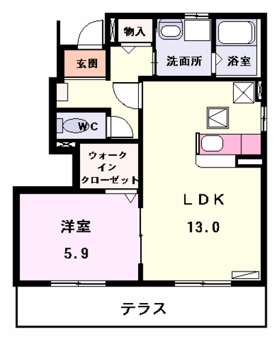 アネックス2の間取り