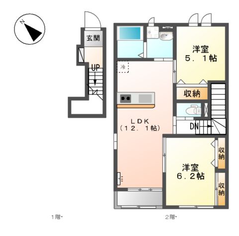 モーリスの間取り
